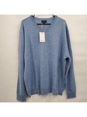 Quince Mongolian Cashmere V Neck Sweater Top Women Size XXL NWT Long Sleeve